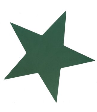 4A Oasis vert mousse florale 5 points Étoile | Longueur 58 centimètres | Largeur 55 centimètres | Par pièce