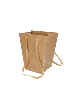 4A Brown Shopping Bags | Height 20 - 18 centimetres | Width 13 - 11 centimetres | Per 10 pieces