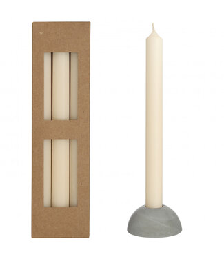 4A Cream-Coloured Candle Bliss | diameter 2.2 centimetres | Length 25 centimetres | Per 3 pieces