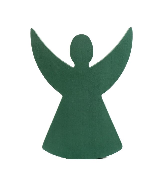 Green Oasis floral foam angel | Height 61 centimetres | Width 44 centimetres | Available per piece