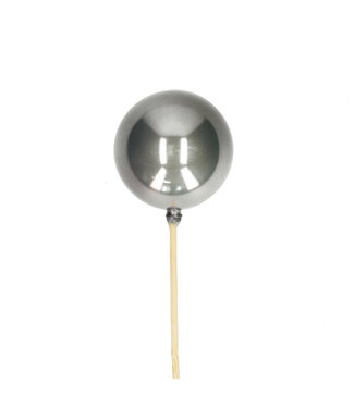 4A Kerst bijsteker 50cm Kerstbal pearl d06cm ( x 25 )