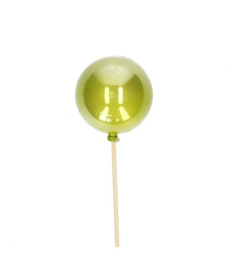 4A Kerst bijsteker 50cm Kerstbal pearl d06cm ( x 25 )