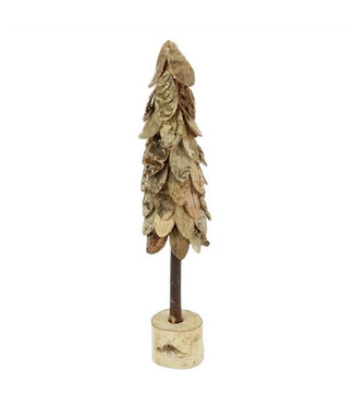 4A Kerst naturel Boom berk 50cm ( x 6 )
