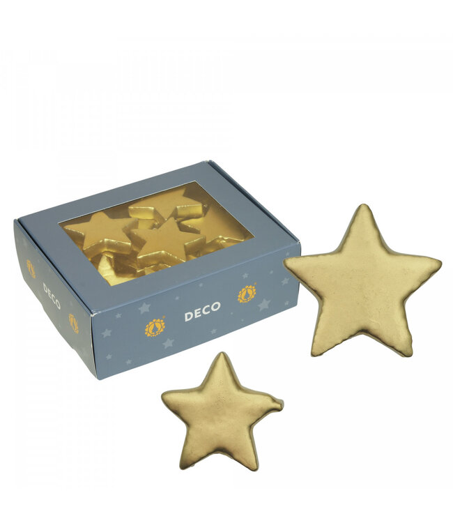 Kerst Deco ster 40-50mm x48 ( x 1 )