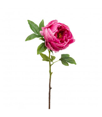 4A Kunstbloemen Paeonia 63cm ( x 4 )