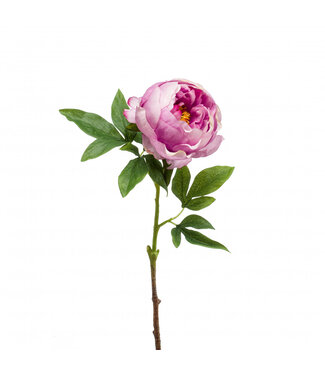 4A Kunstbloemen Paeonia 63cm ( x 4 )