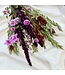 Boeket droogbloemen Ruby | Hoogte ± 50 centimeter | Met roze en rode droogbloemen | Per bos te bestellen