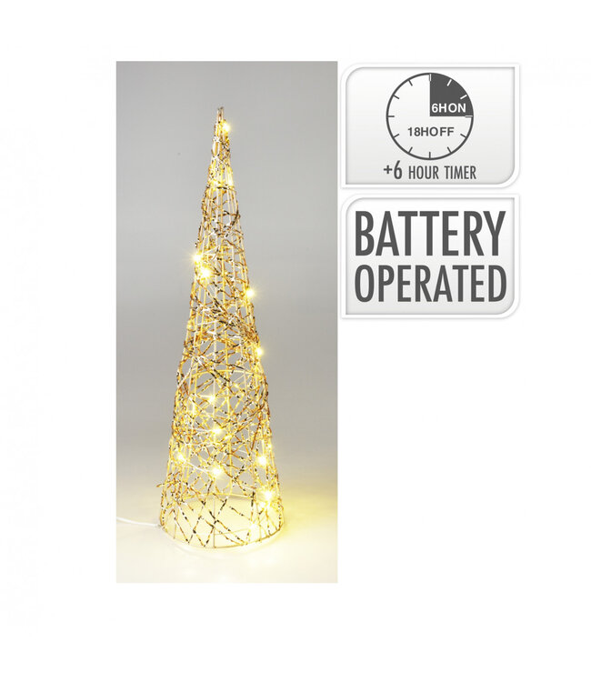 Kerst LED boom d12*40cm+timer ( x 12 )