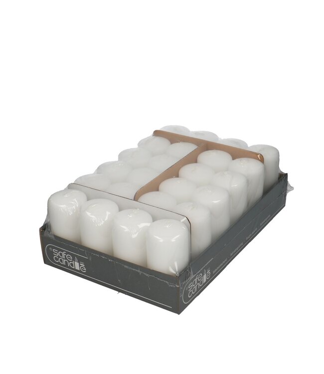 Kaars Stomp Safe Candle d05*10cm ( x 24 )