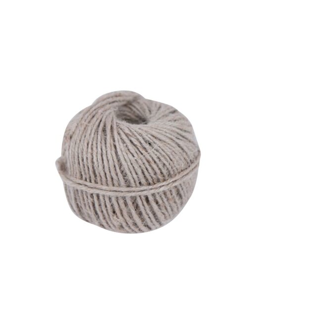 Bol naturel Corde de jute | Longueur : 2 500 centimètres | Poids : 50 grammes