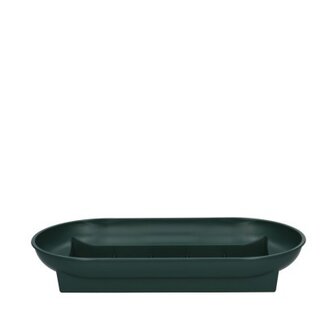 4A Plastic Tray Dalton | Colour: Green | Length 30 centimetres | Width 16 centimetres | Height 5 centimetres | Per 10 trays