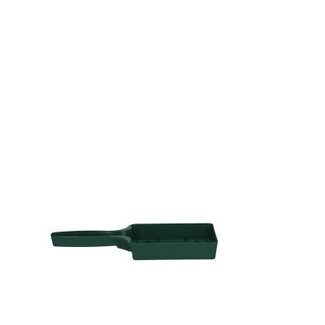 4A Plastic Spray Tray with Handle | Colour: Green | Length 22 centimetres | Height 3 centimetres | Per 25 spray trays