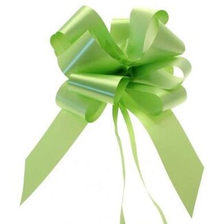4A Green Pull Bow Ribbon | Width 50 millimetres | Per 20 pieces