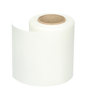 4A Naturelle wit Moireband Lint | Breedte 125 millimeter | Lengte 25 meter | Per stuk