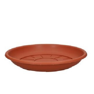 4A Plastic Water Saucer | Colour: Terracotta | Diameter 28 centimetres | Per 10 water saucers