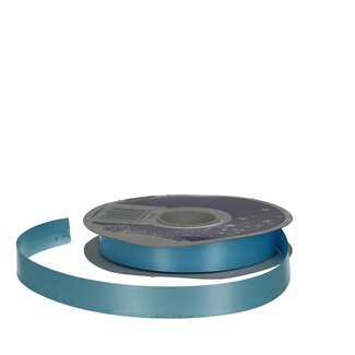 4A Lichtblauw Polyseta Lint | Breedte 19 millimeter | Lengte 91 meter | Per stuk