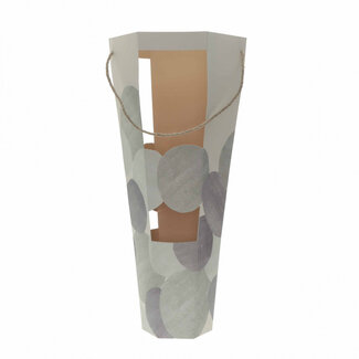 4A Tassen “Stones” | Kleur: Groen | Lengte 20 centimeter | Breedte 11 centimeter | Hoogte 52.5 centimeter | Per 10 tassen