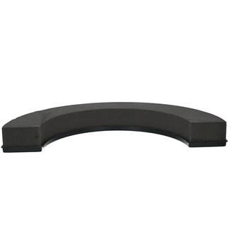 4A Schwarzer Oasis Eychenne Halbring | Durchmesser 60 Zentimeter | Pro 2 Stück