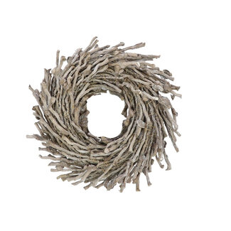 4A Half Botay Wreath | Colour: Grey | Diameter 40 centimetres | Per wreath
