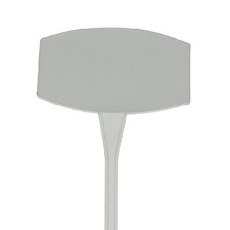 4A Floral Shop Diagonal Plant Label | Colour: Natural White | Length 45 centimetres | Per 10 plant labels