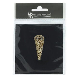 4A Reverse Magnet “Swirl” | Colour: Gold-coloured | Length 14 centimetres | Per magnet