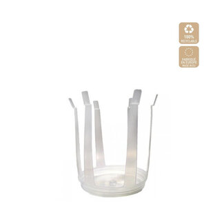 4A Rapideau Floristry Flower Holder | Colour: Transparent | Height 14 centimetres | Per 20 rapideaus