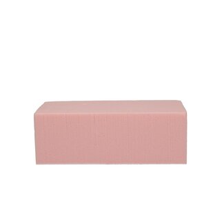 4A Light Pink Oasis Colour Block | Width 23 centimetres | Length 11 centimetres | Height 8 centimetres | Per 4 pieces