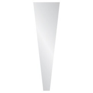 4A Hüllen für Einzelne Rose | Farbe: Transparent | Höhe 65 Zentimeter | Länge 14 Zentimeter | Breite 5 Zentimeter | Pro 100 Hüllen