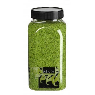 4A Garnering Sand | Colour: Apple Green | Content 1 kilo | Per piece