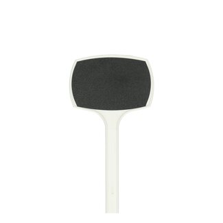 4A Floristry Straight Stick Label | Colour: Black White | Length 25 centimetres | Per 50 stick labels