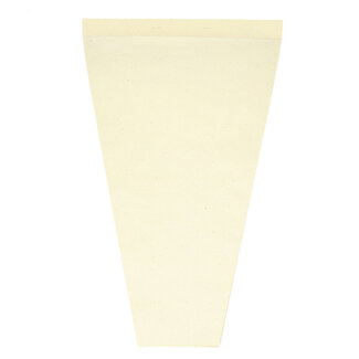4A Hüllen Flowerpaper | Farbe: Cremefarben | Länge 60 Zentimeter | Breite 35 Zentimeter | Höhe 13 Zentimeter | Pro 25 Hüllen