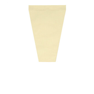 4A Covers Flowerpaper | Colour: Cream | Length 40 centimetres | Width 25 centimetres | Height 10 centimetres | Per 25 covers