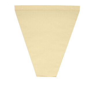 4A Hoezen Flowerpaper | Kleur: Crèmekleurig | Lengte 50 centimeter | Breedte 44 centimeter | Hoogte 12 centimeter | Per 25 hoezen