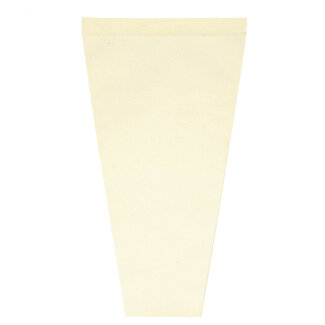 4A Flowerpaper Covers | Colour: Cream | Length 60 centimetres | Width 30 centimetres | Height 12 centimetres | Per 25 covers