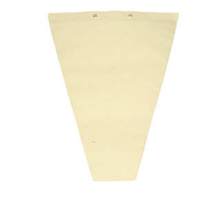 4A Hoezen Flowerpaper | Kleur: Crèmekleurig | Lengte 50 centimeter | Breedte 35 centimeter | Hoogte 10 centimeter | Per 50 hoezen