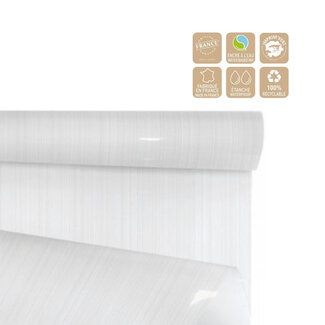 4A Folie op Rol “Ritmic” | Kleur: Naturelle Wit | Breedte 80 centimeter | Lengte 40 meter | Per rol