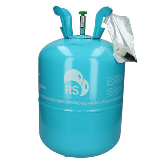 4A Party! Balloon Helium Tank | Colour: Blue | Volume 0.42 cubic metres | Per helium tank