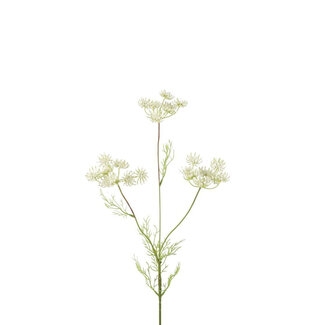 4A Dill Artificial Flower | Colour: Natural White | Length ± 84 centimetres | Per 6 artificial flowers