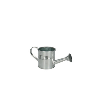 4A Zinc Watering Can | Colour: Silver | Diameter 7 centimetres | Height 7 centimetres | Per 8 cans