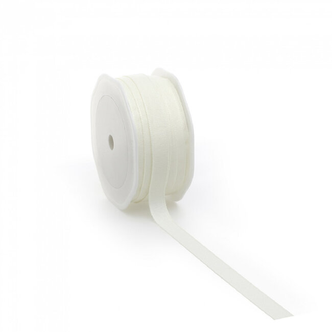 Cream-Coloured Textured Ribbon | Width 12 millimetres | Length 20 metres | Available per piece