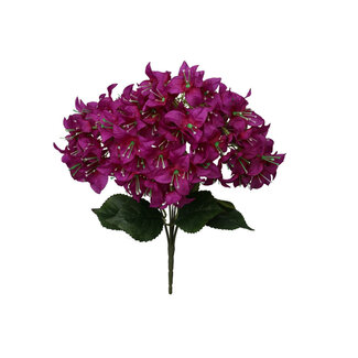 4A Bougainvillea Cluster Artificial Flower | Colour: Purple | Length ± 46 centimetres | Per artificial flower