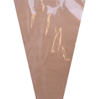 4A Hoezen Pure Basics | Kleur: Bruin | Lengte 60 centimeter | Breedte 40 centimeter | Hoogte 15 centimeter | Per 50 hoezen