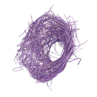 4A Bouquet holder "Woody" | Colour: Lilac | Diameter 25 centimetres | Per 10 bouquet holders