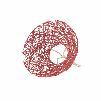 4A Bouquet holder 100% Paperweb | Colour: Red | Diameter 20 centimetres | Per 10 bouquet holders