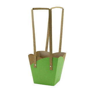 4A Tassen “Rafaella” | Kleur: Groen | Lengte 11.5 centimeter | Breedte 19 centimeter | Hoogte 53 centimeter | Per 20 tassen