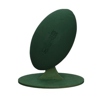 4A Groen Oasis Bioline Ei / Rugby Ball | Breedte 38 centimeter | Lengte 56 centimeter | Per stuk