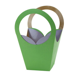 4A Bags "Ella" | Colour: Green | Length 7.5 centimetres | Width 13 centimetres | Height 20 centimetres | Per 10 bags