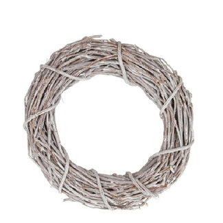 4A Pine Cone Wreath | Colour: Natural White | Diameter 40 centimetres | Per wreath