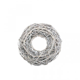 4A Weinrebenkranz | Farbe: Naturweiß | Durchmesser 38 Zentimeter | Pro Kranz