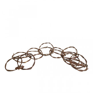 4A Dried Vine Garland | Garland Vine | Colour: Brown | Dried Decoration | Length 100 centimetres | Per piece